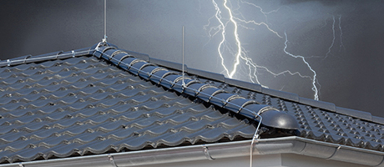 Äußerer Blitzschutz bei Elektrotechnik Neudietendorf in Neudietendorf