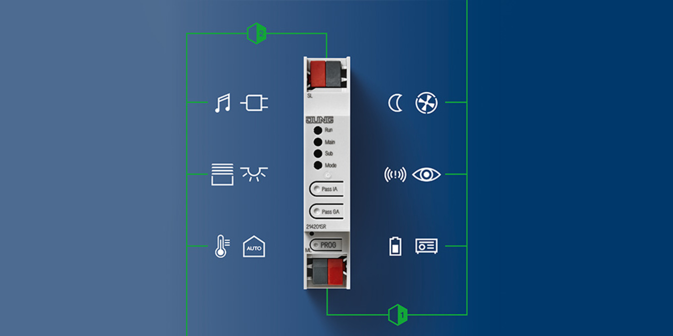 KNX Bereichs- und Linienkoppler bei Elektrotechnik Neudietendorf in Neudietendorf