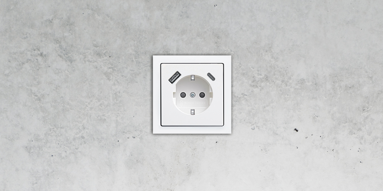 SCHUKO® USB-Steckdose bei Elektrotechnik Neudietendorf in Neudietendorf